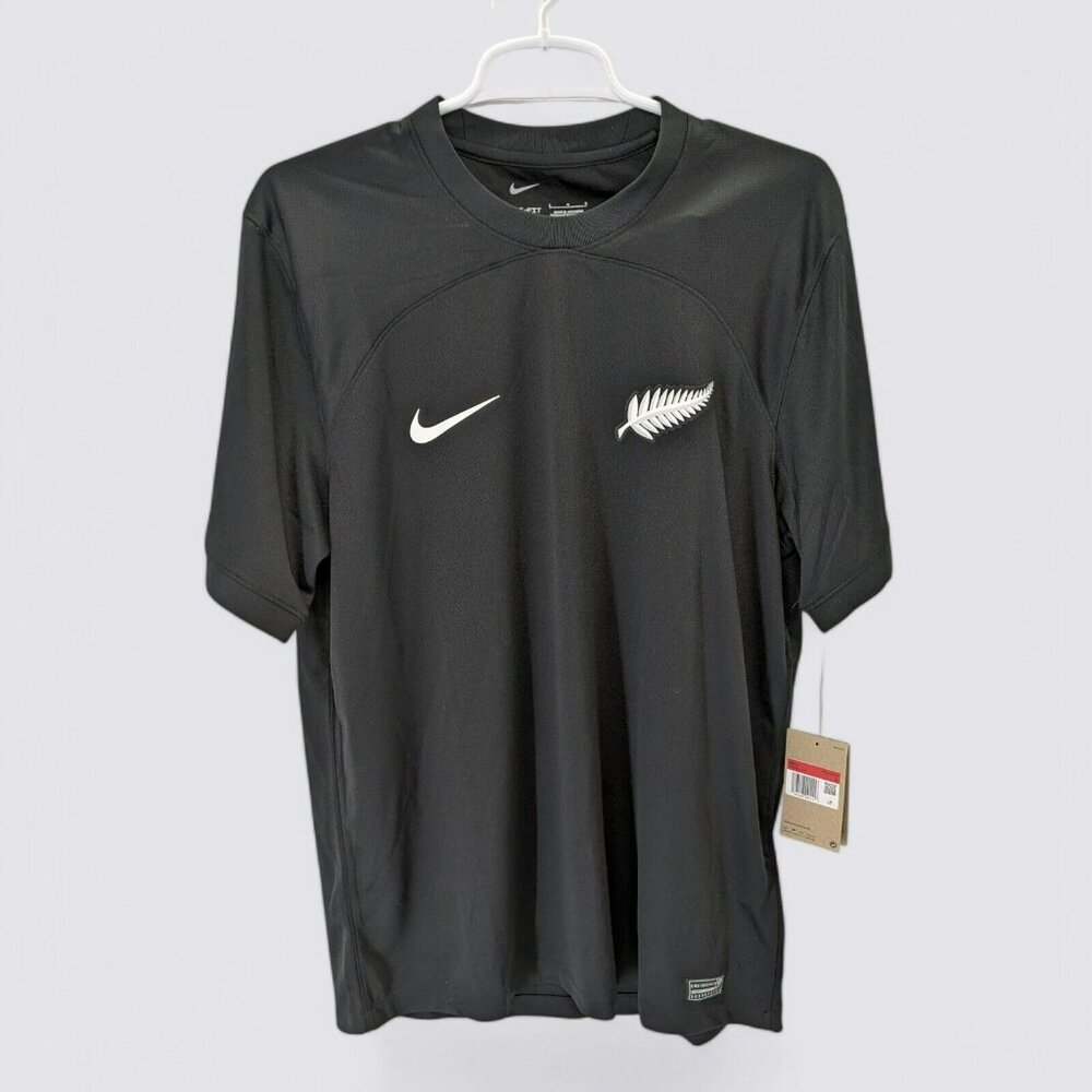 Nike Men's Dri-Fit New Zealand 2022-23 Football Soccer Jersey Size Large